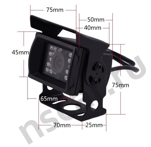 NSCAR AC104/204 AHD камера внешняя автомобильная - ООО "Где Авто" NSCAR AC104/204 AHD камера внешняя автомобильная - ООО "Где Авто"