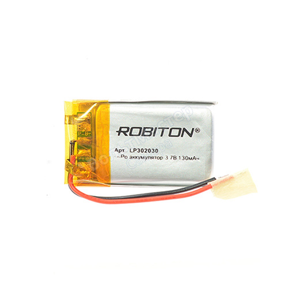 Литий-полимерный аккумулятор 130mAh 3.7 V 302030 - ООО "Где Авто" Литий-полимерный аккумулятор 130mAh 3.7 V 302030 - ООО "Где Авто"