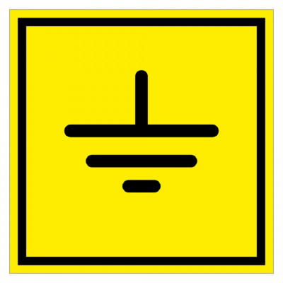 НАКЛЕЙКА "ЗАЗЕМЛЕНИЕ" - ООО "Где Авто"