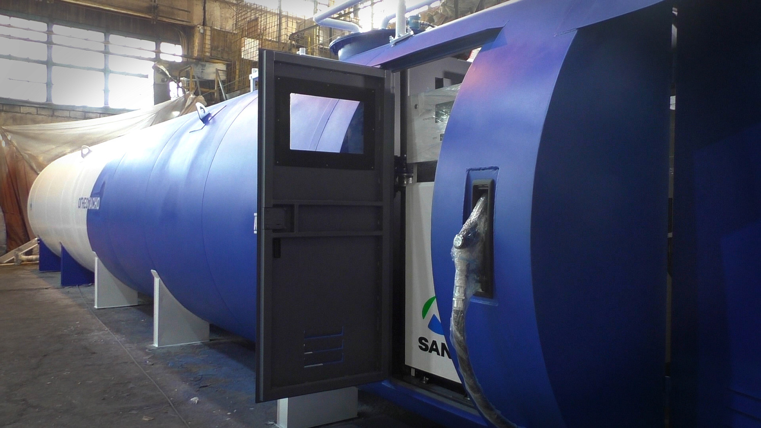 Производство контейнерной АЗС - Моноблок на 50 м3 (АГРОС), г. Сургут