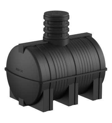 Подземная емкость D 3000 литров черная Подземная емкость D 3000 литров черная