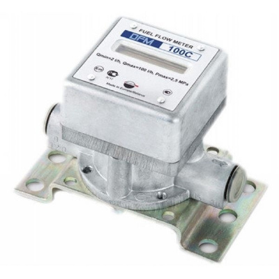 Проточный датчик топлива автономный с дисплеем DFM 100C - ООО "Где Авто"